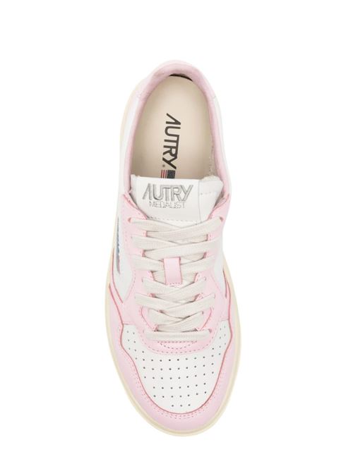 Sneaker design a pannelli Autry | AULWWB37BLUSH BRIDE